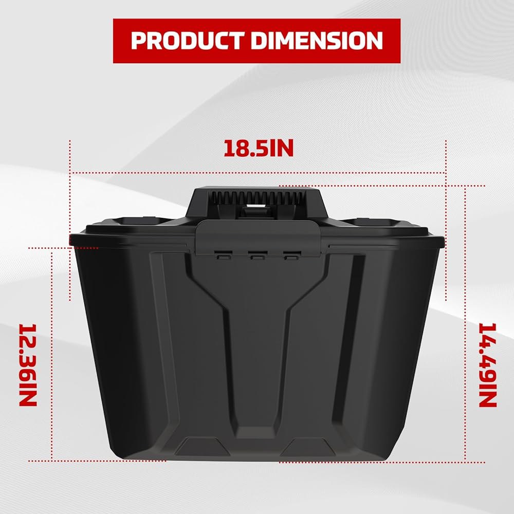 XUTVOTOR Can Am Defender 탈착식 OEM HD5/HD8/Max 호환되는 HD10 #715003314 조수석 언더시트 보관 HD8/HD10/Max 교체 2016-2 - 상세 이미지 2