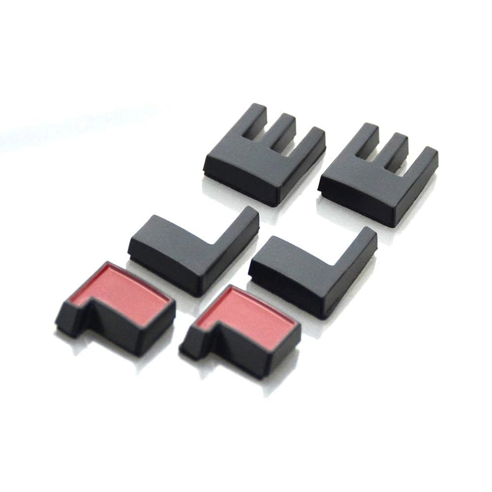 2X 1LE 엠블럼 배지 3D 1LE용 2010-15 명판 카마로 레드) (블랙 Black Red - 상세 이미지 2