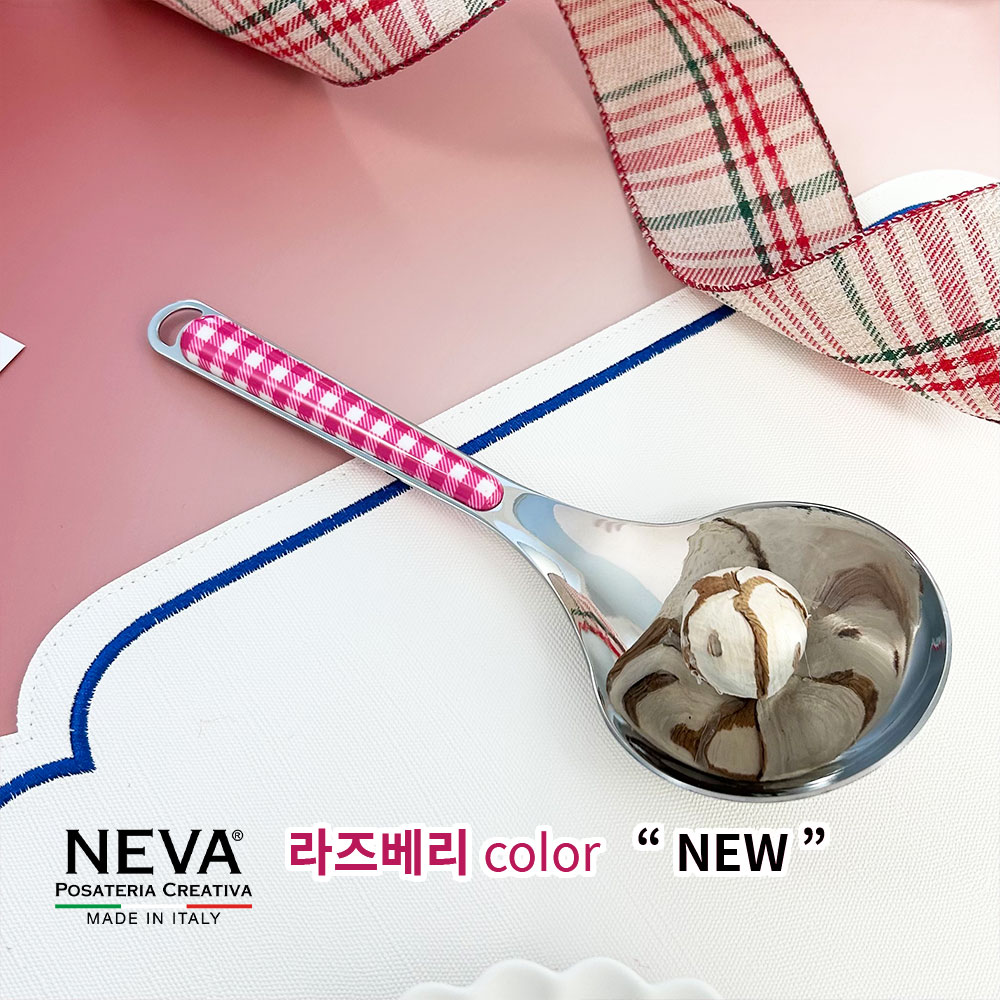 NEVA 네바 이태리 316 유광 미니국자x티포크 세트 요리스푼 집들이 선물 이미지 3