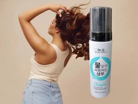 물없이 쓰는 샴푸 입원준비물 씻기 귀찮을때 간병인 준비물 드라이샴푸 200ml - 상품 이미지