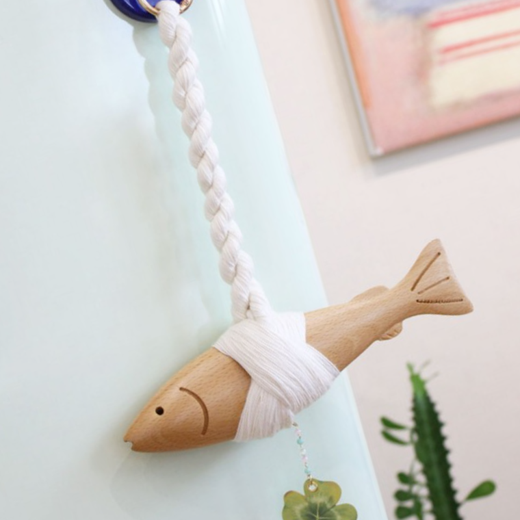 클로버 액막이 명태 인테리어 북어 현관 행운 선물 개업 집들이 부적 이사 - 상품 이미지