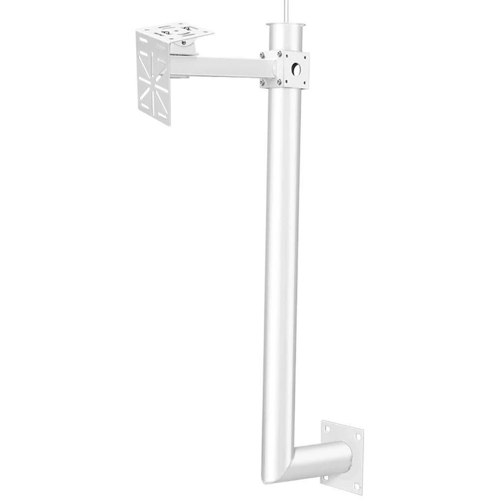 cctv 벽걸이 폴대 벽부형 브래킷 L자 F. 100cm PTZ 카메라 수평 싱글 볼 위치 - 상세 이미지 5