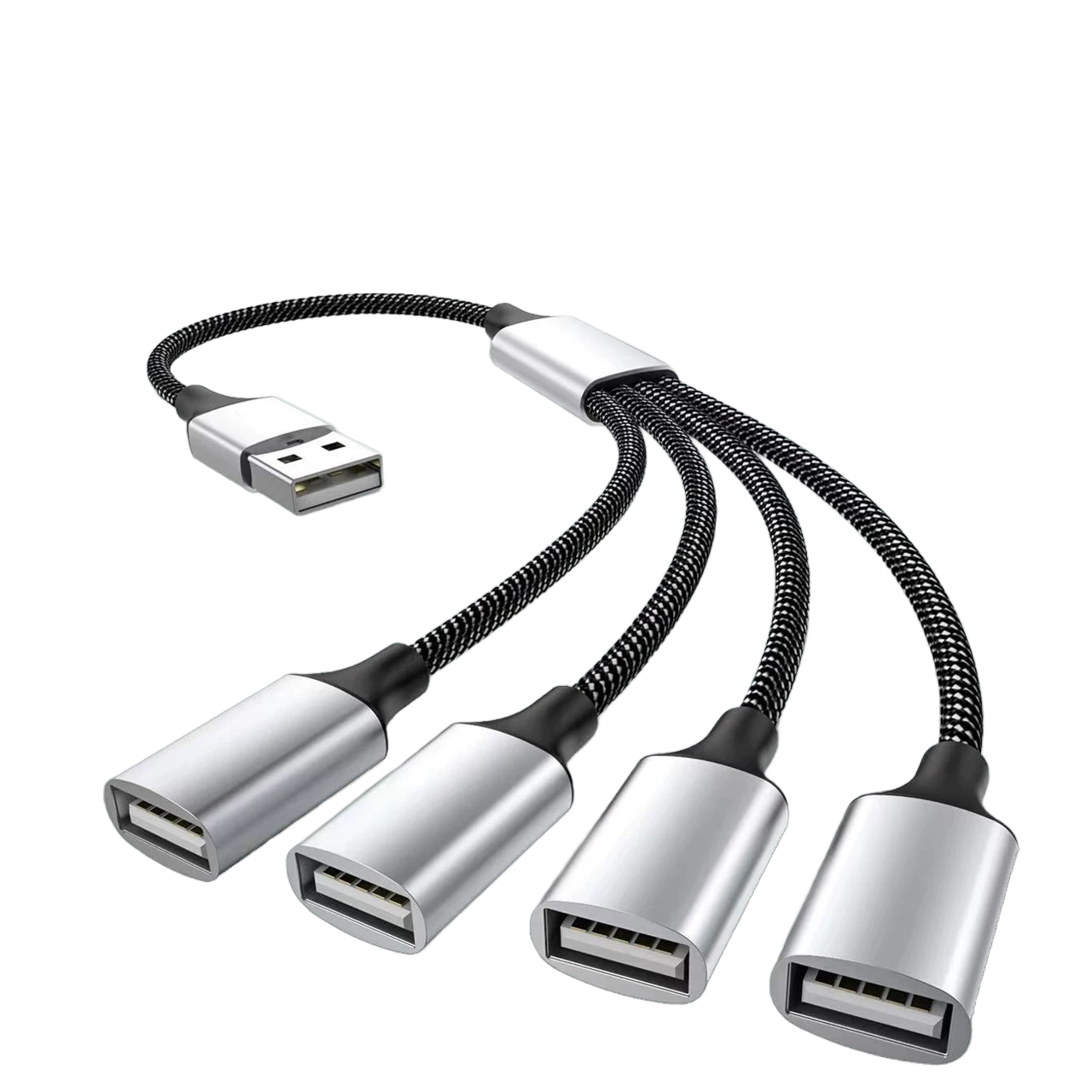 4포트 USB 스플리터 허브 고속 어댑터 분배기 - 상품 이미지