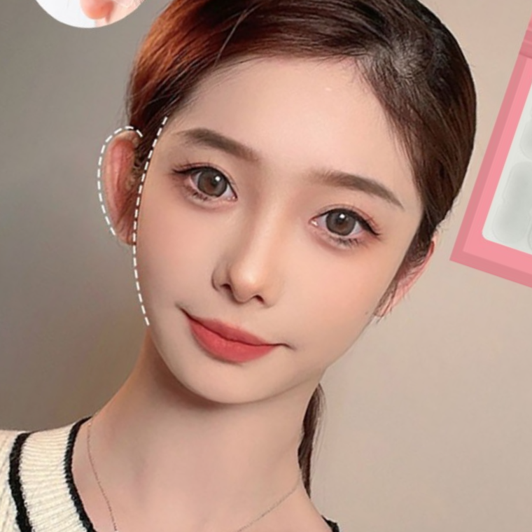 누운귀 테이프 엘프귀 리프팅 밴드 예쁜귀 귀 세우기 교정 미용 테이프 18p 30p - 상품 이미지