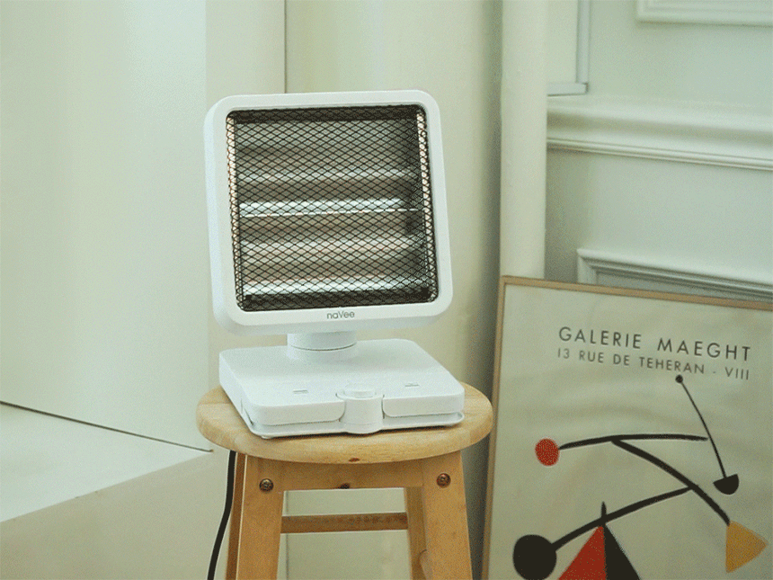 석영관 전기히터 발난로 스토브