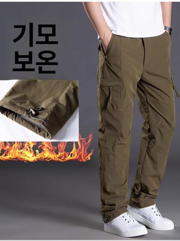 카고바지 등산 남성 캐주얼 슬랙스 작업복 남성용 건빵 기능성 스판 팬츠 - 상세 이미지 5