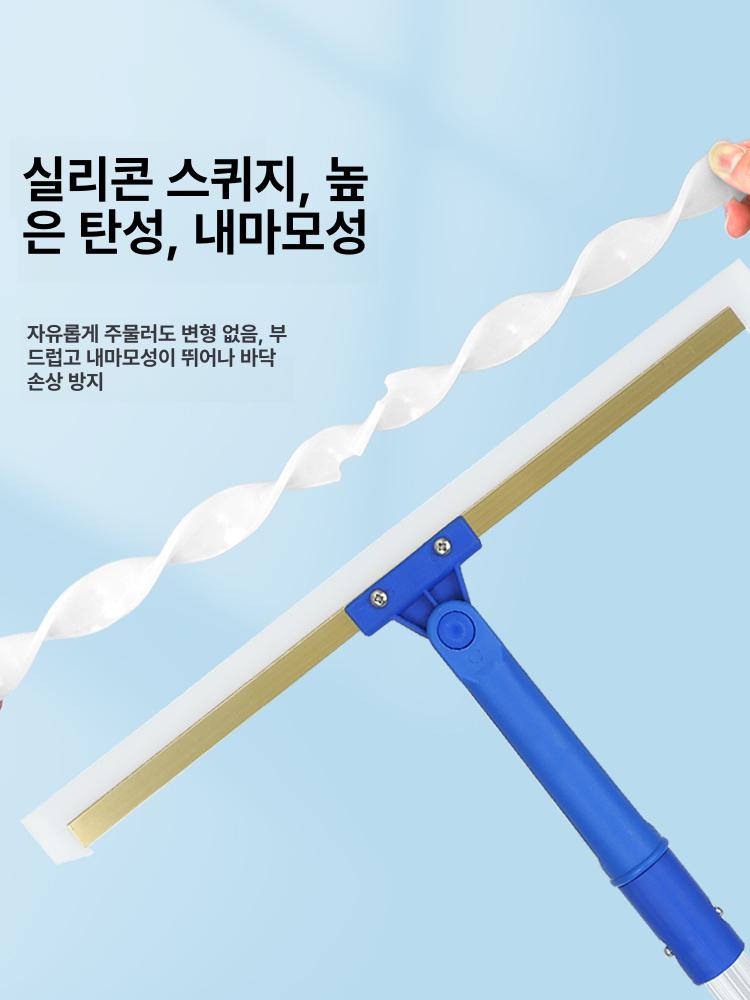 다용도 욕실 청소 스크레이퍼 물기제거 주방 솔 틈새 밀대 창틀 타일 용품 - 상세 이미지 4