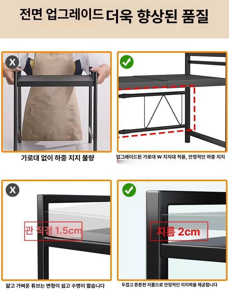 모니터 받침대 녹화용 태블릿 거치대 모바일 롤링 이동식 블랙 단층 + - 상세 이미지 2