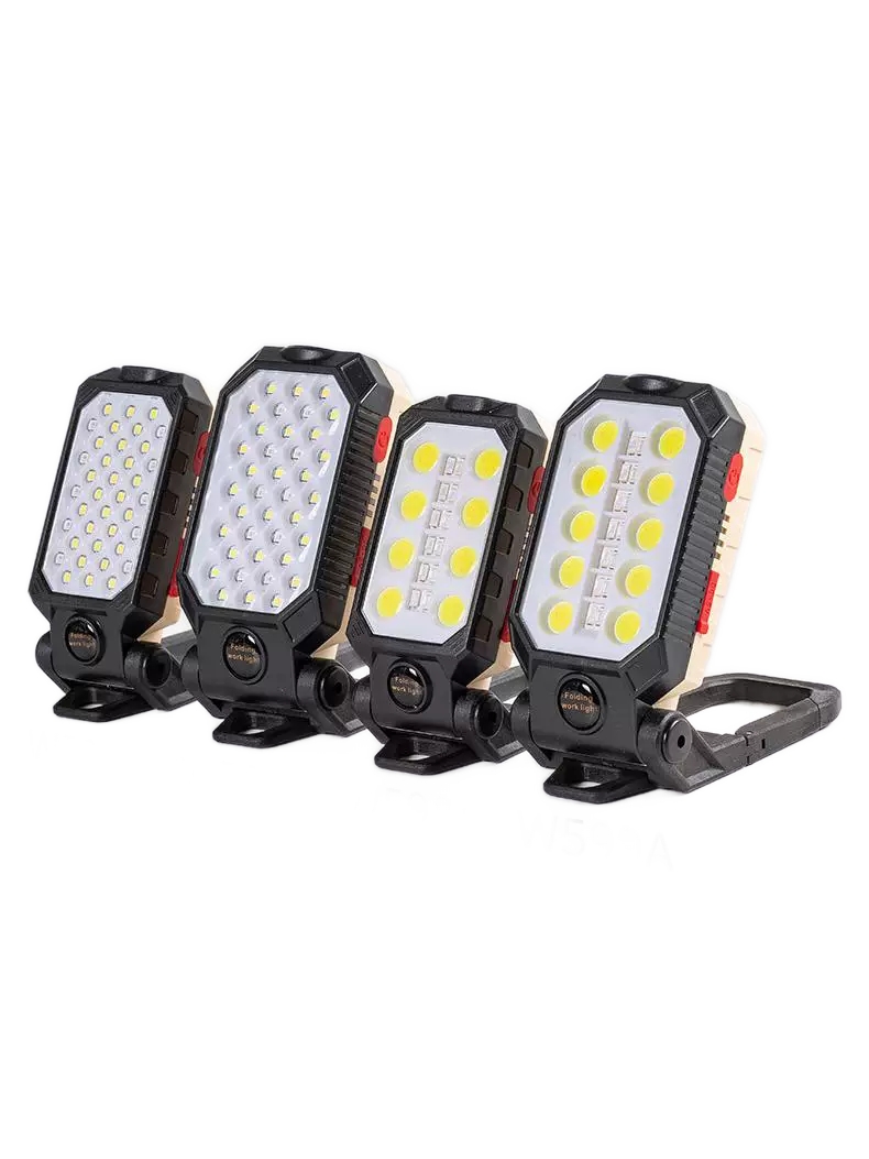 스마트 램프 워크 220V 라이트 충전식 RGB 접이식 자동 LED 소형 - 상품 이미지