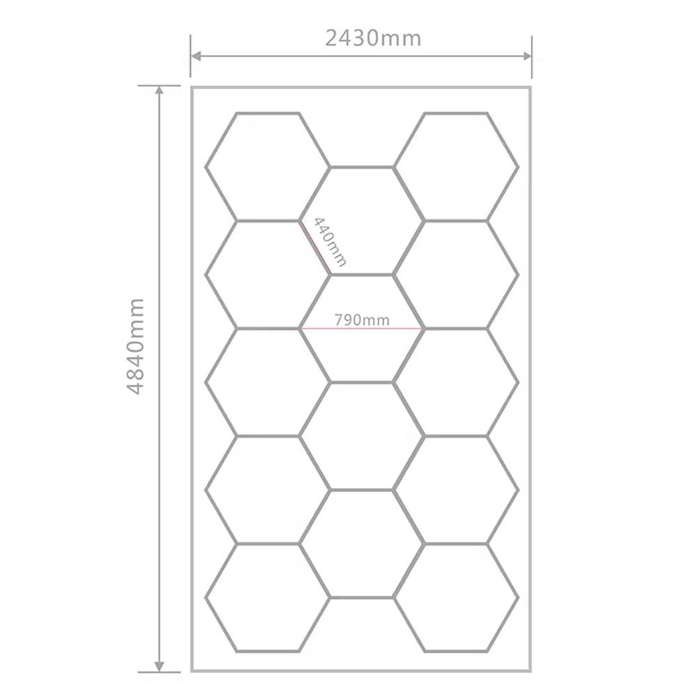 세차장 조명 LED 화살표 천정등 샵 천장 광택 튜닝샵 2.4x4.8m 680W - 상세 이미지 5