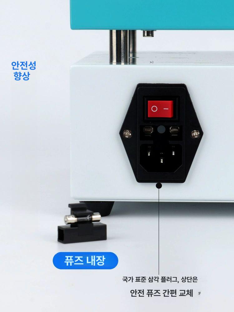 실험실용 회로 PCB 가열기 작업대 크림색 온도조절 땜 엣지 밴딩 20 x 20cm - 상세 이미지 4