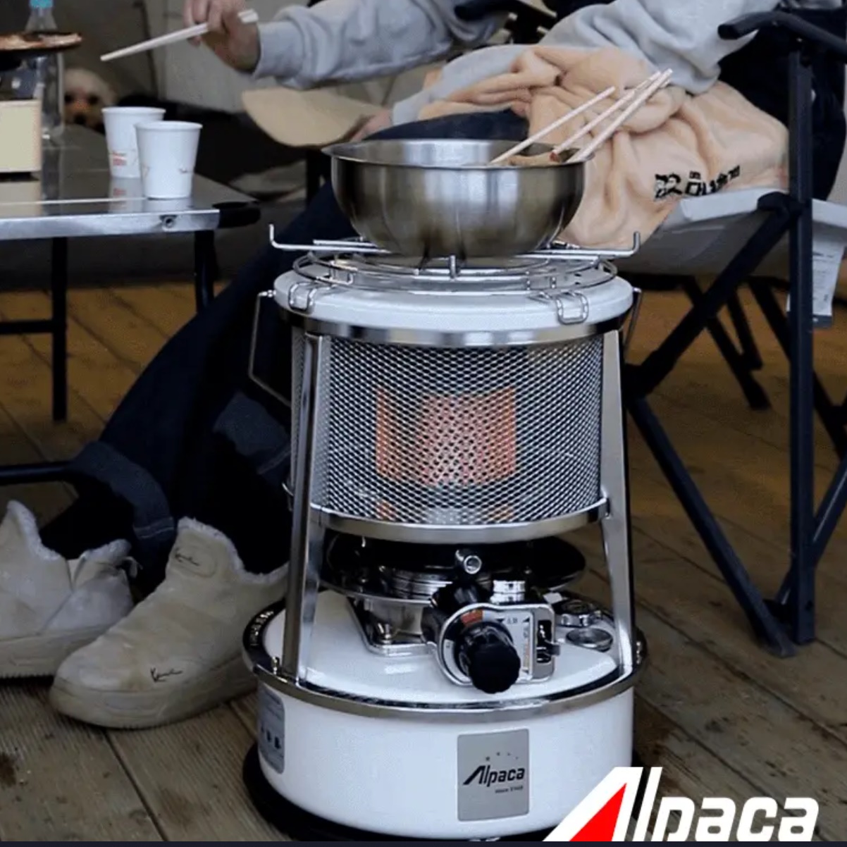 소형 가정용 석유 난로 캠핑용 로타리 히터 미니 등유 난로