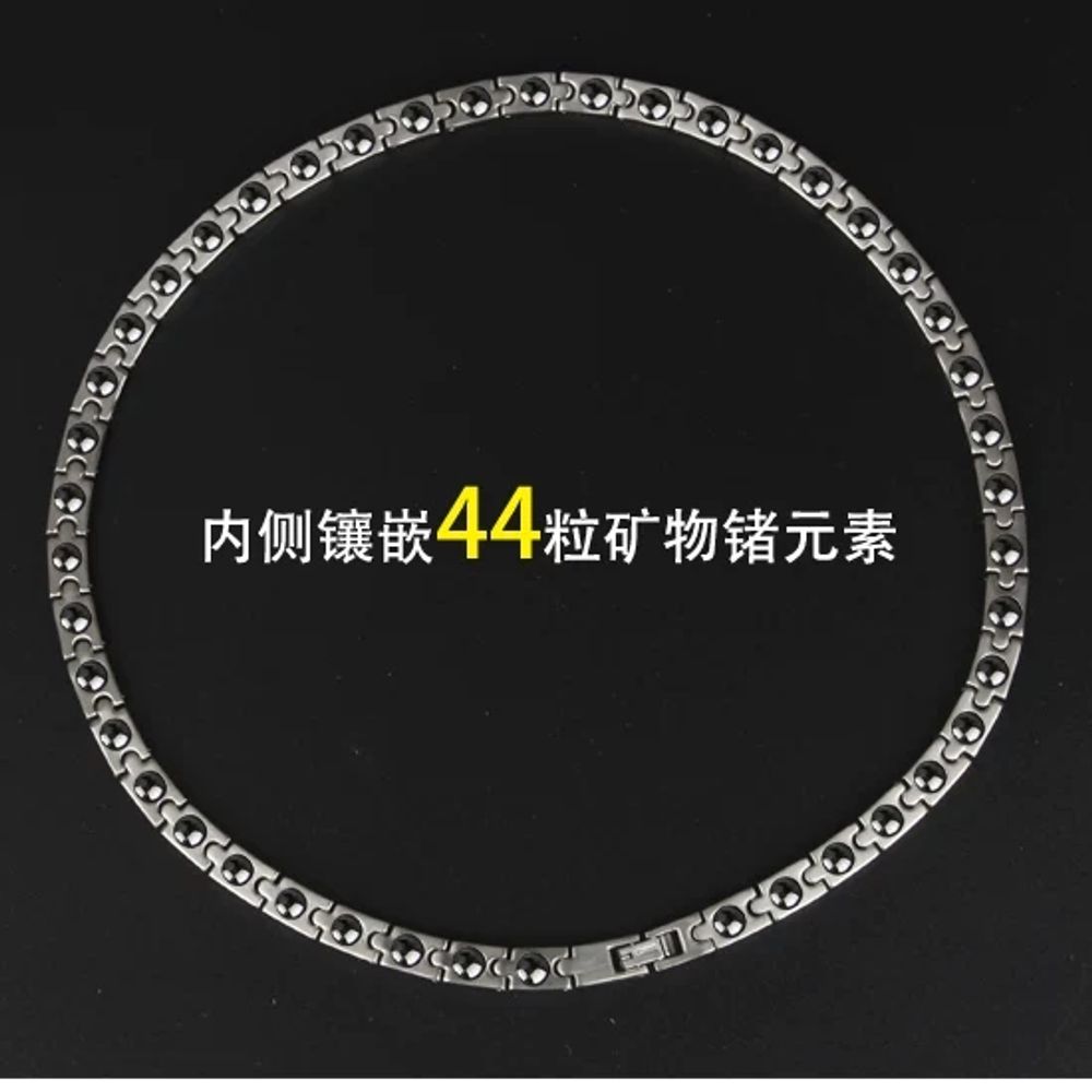 HyyMe 게르마늄 목걸이 정전기제거 스포츠목걸이 A. 50cm 금30파운드 미만 - 상세 이미지 4