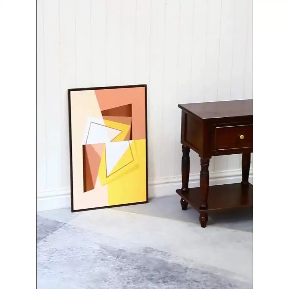 2단 서랍형 협탁 화이트40cm 엔틱협탁 원목 A. 호두나무 폭 40 - 상세 이미지 2