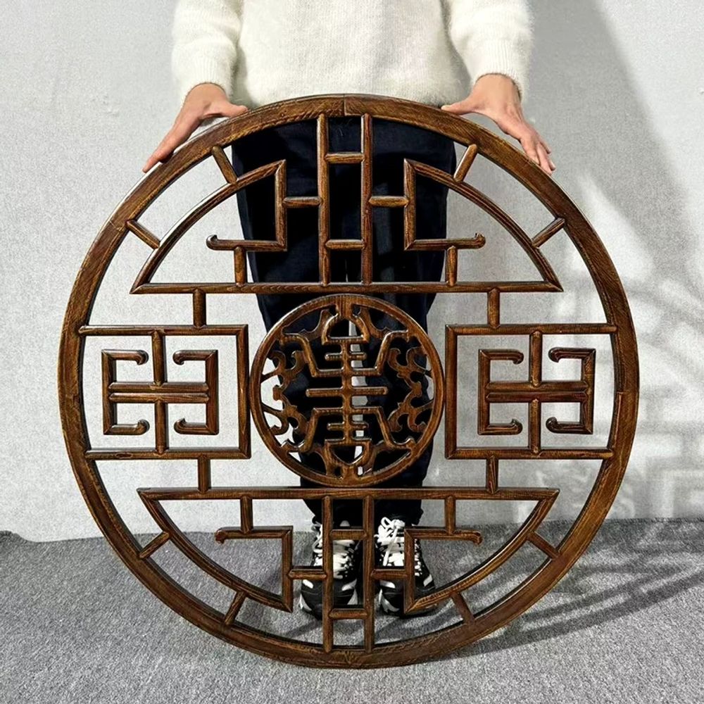 한옥문살 옛날 창호지문 창문 전통문 스타일 문짝 우드 - 상세 이미지 5