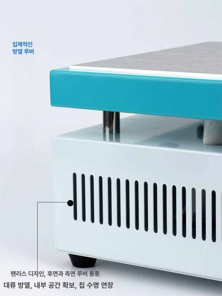 실험실용 회로 PCB 가열기 작업대 크림색 온도조절 땜 엣지 밴딩 20 x 20cm - 상세 이미지 3