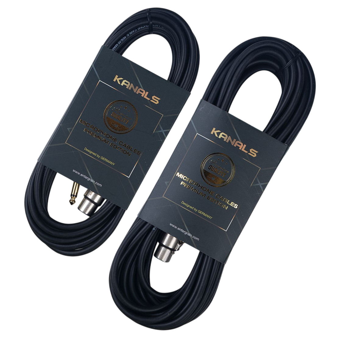 카날스 VCO 10m 마이크 케이블 캐논 암 XLR-TS 모노 55잭 석도선 잠금형 국산 - 상세 이미지 2
