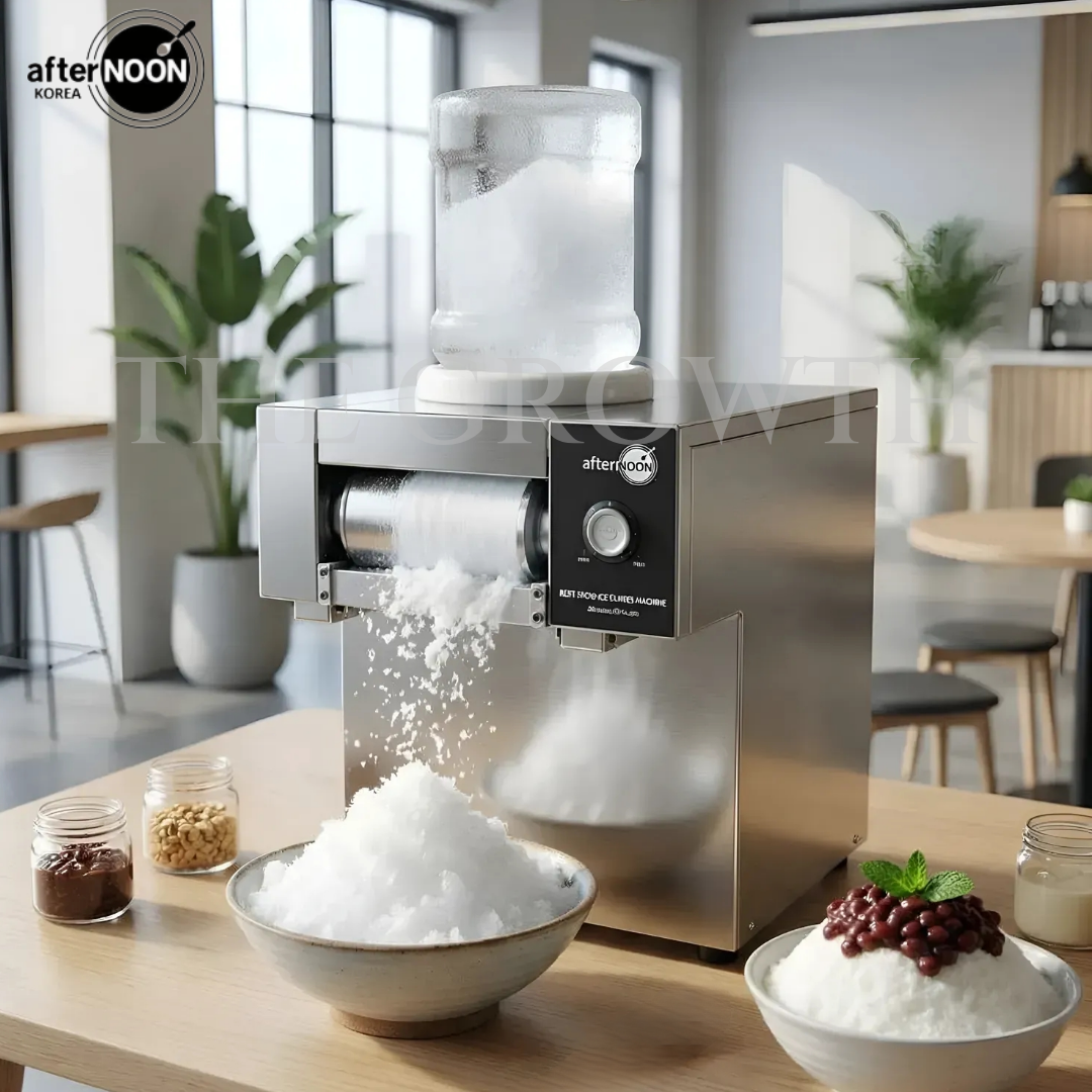 눈꽃빙수기 실타래빙수기계 애프터눈 업소용 카페 팥빙수 설빙 수냉식 공냉식 국산 300NW