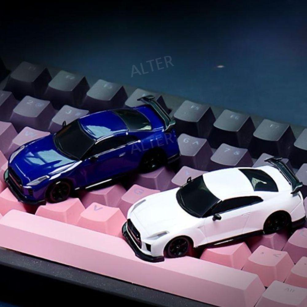1/64 미니 드리프트 고속 레이싱 자동차 4WD RC카 하얀색 - 상세 이미지 2