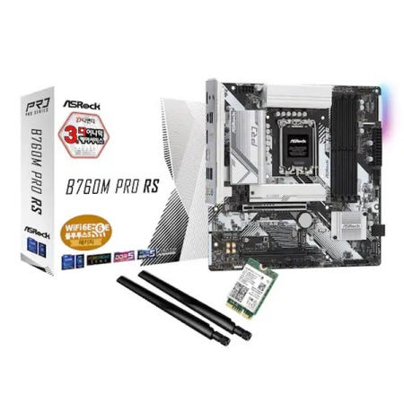 ASRock ASRock B760M Pro RS D5 + WiFi6E 모듈 패키지 디앤디컴
