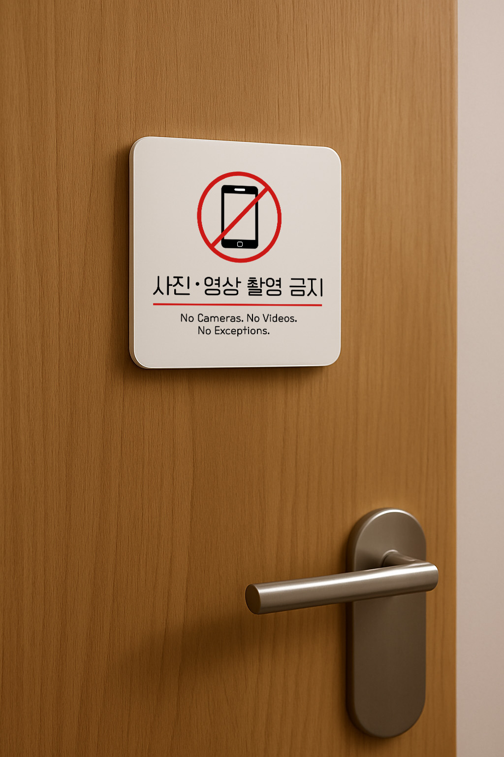 사진 영상 촬영금지 경고 주의 안내판 198 100x100 - 상세 이미지 3