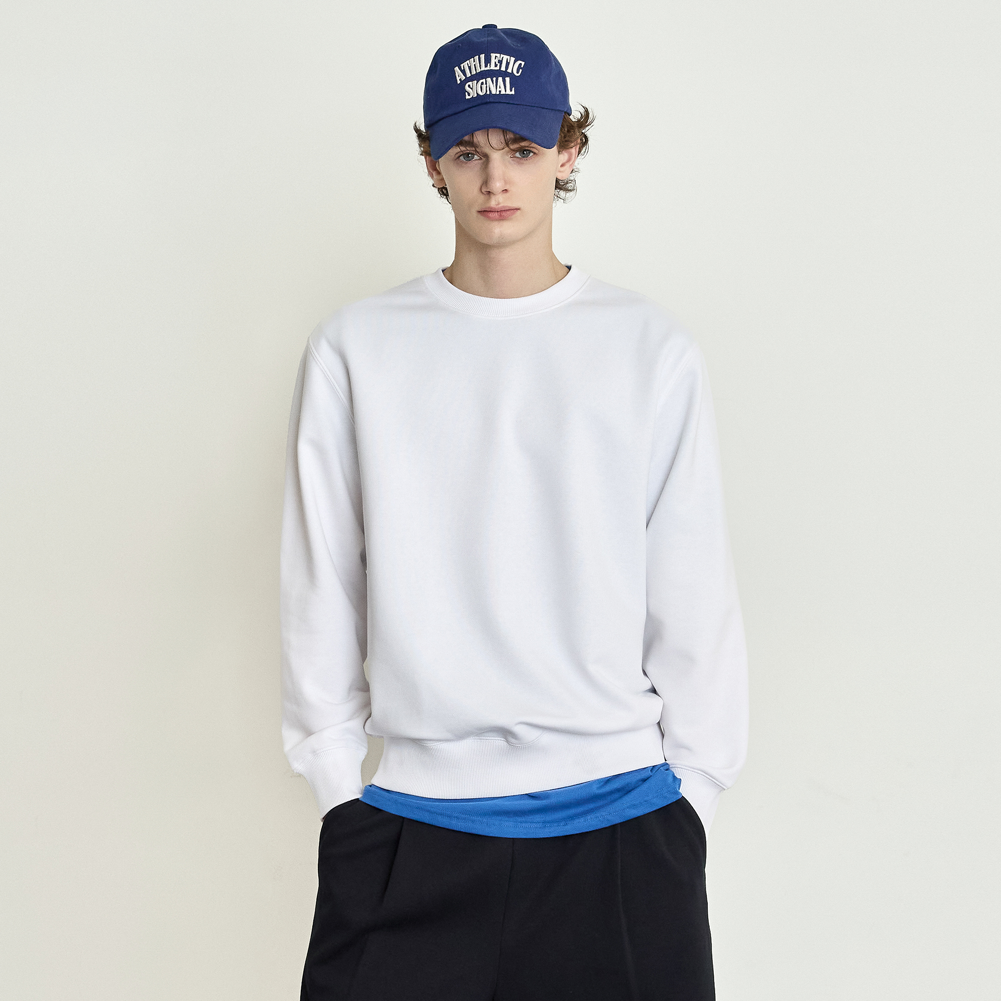 프렌치테리 맨투맨 티셔츠 제품 이미지