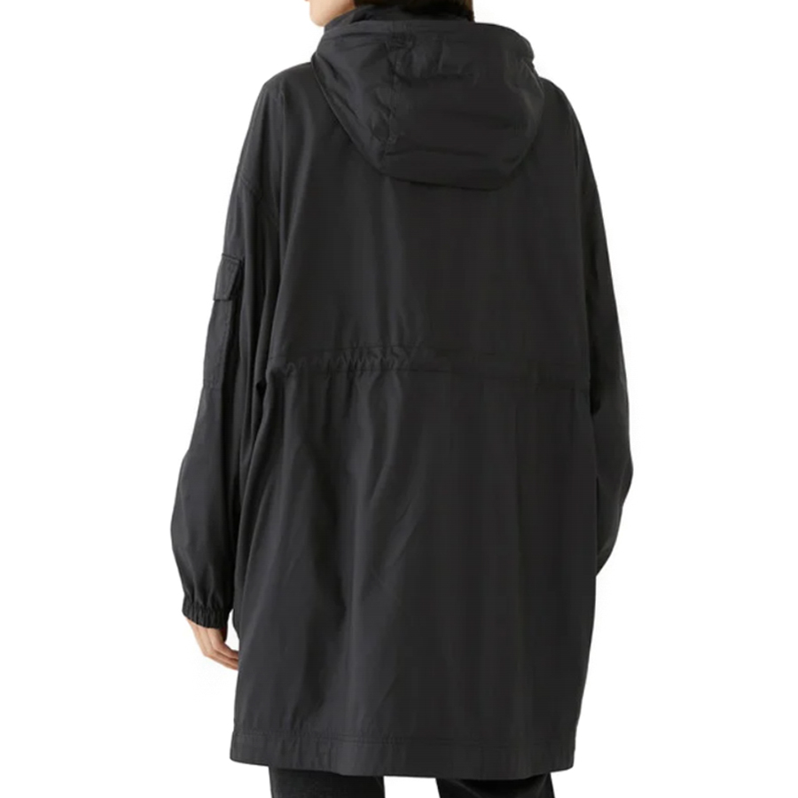 [몽클레르] 아데마르 로고 루즈핏 윈드 자켓 여성 블랙 1C00005 597R1 999 이미지 7
