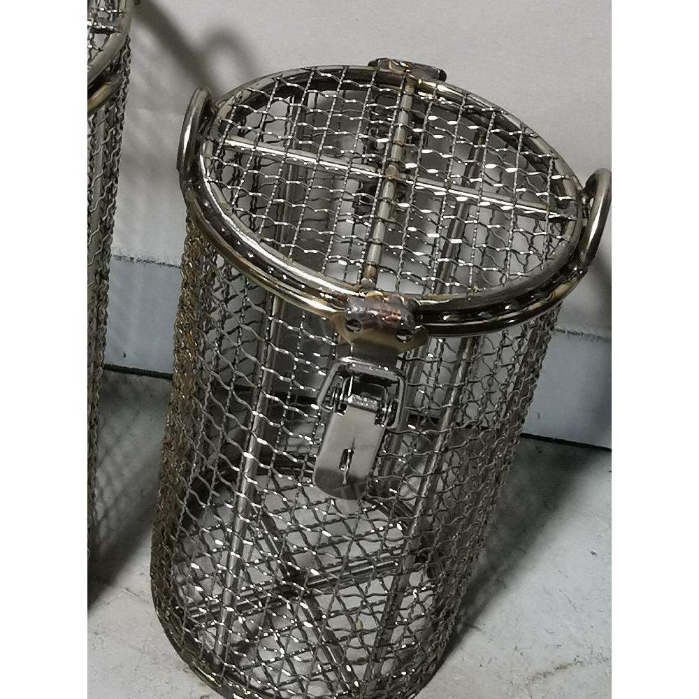 낚시 쥐틀 밑밥 선상 크릴 좌대 흘림통 대형 카고망 지름 10cm 높이 20cm - 상세 이미지 4