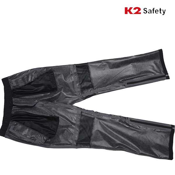 K2 세이프티 여름 바람막이 경량 바지 우의 세트 남자 골프자켓 방수 후드 레인쉘터셋업 이미지 7