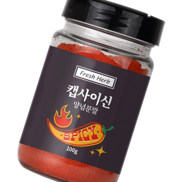 캡사이신 양념 분말 100g - 상품 이미지