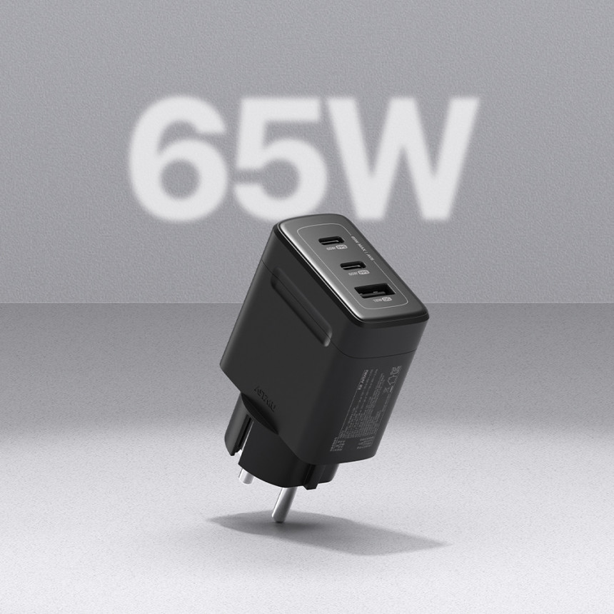 PD 3.2 65W AVS GaN 접지 멀티 초고속 충전기 GB652 화이트 사진 4