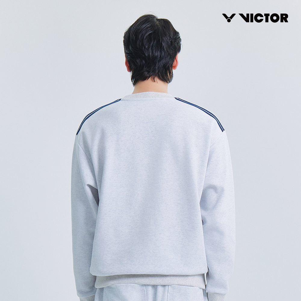 빅터 맨투맨 티셔츠 스웨트셔츠 남성 여성 오버핏 배드민턴 아울렛 이월 VT25ATL017U - 상세 이미지 4