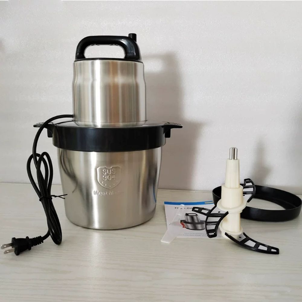 대용량 블렌더 스텐 분쇄기 블 세트 6L 초고속 믹서 500W A. 0V 표준 대만용 6L - 상세 이미지 4