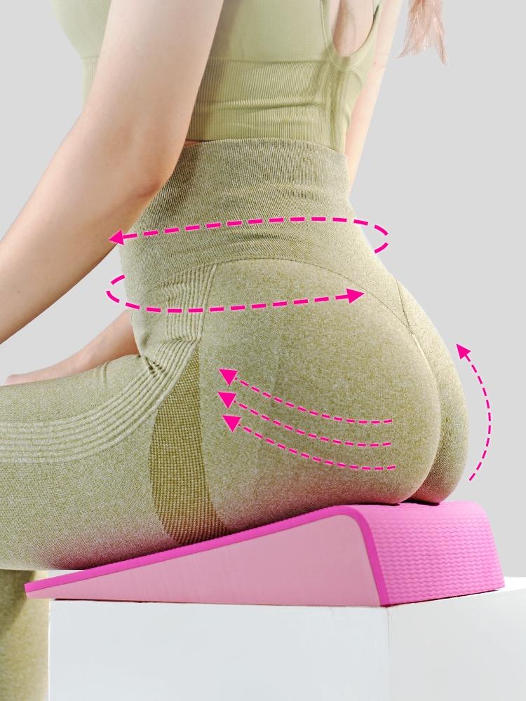 웨지 쿨링 슬로프 경사 역류방지 시원한 운전석 차량용 엘레강트 그레이 35 x 28cm - 상세 이미지 2