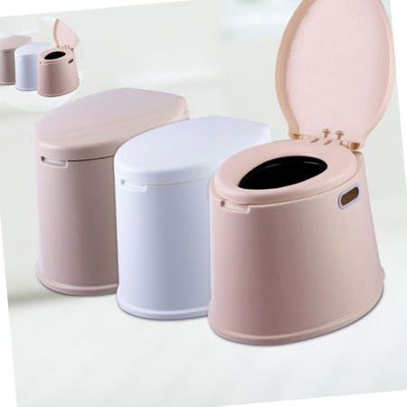 피치앤유 간이 화장실 캠핑 차박 이동식 변기 소변통 좌변기