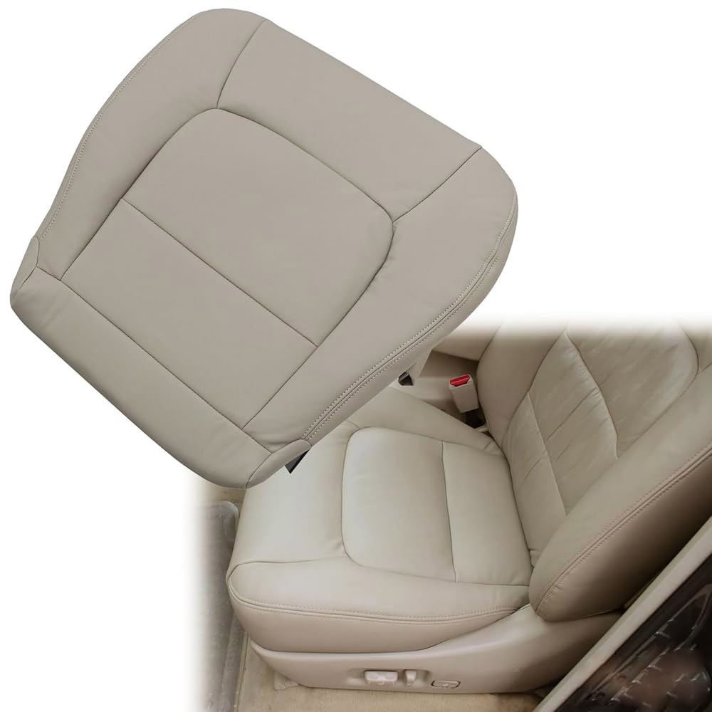 SecosAutoparts 아이보리 탠 전면 운전석 가죽 렉서스 LX AWD 2001 4WD 2003 2006 4x4 교체 2004 1998 470 시트 조수석 2007과 2005 - 상세 이미지 2