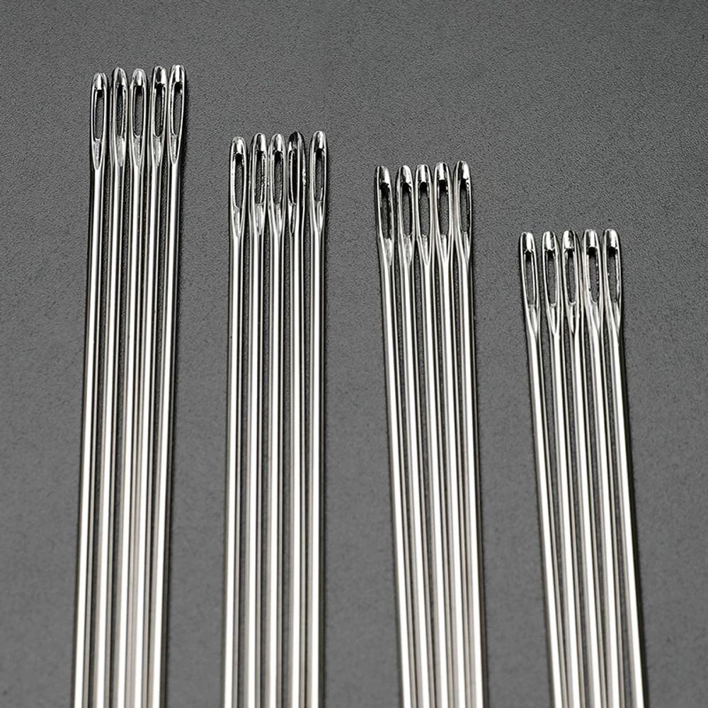 재봉 굵은 이불바늘 긴바늘 5개 중바늘 공업용 75CM 대 A. 길이 75cm 5개입 묶음 - 상세 이미지 5