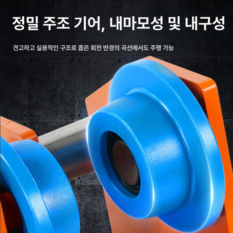 이동식 손수레 원치 손밀기 리프팅 주행 운반 겐트리 3t 손밀기 - 상세 이미지 2