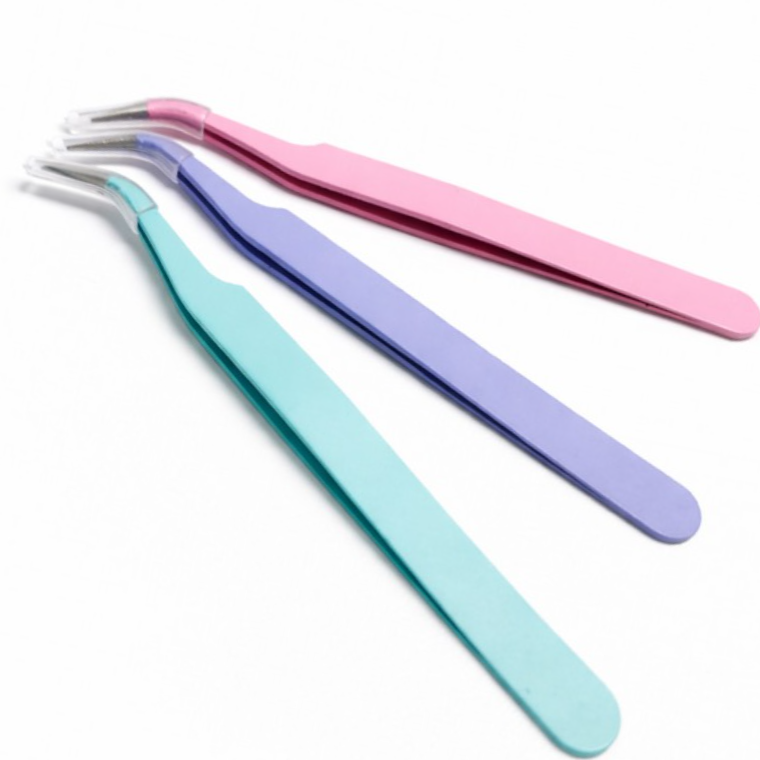 다꾸핀셋 DIY핀셋 정밀 족집게 스티커꾸미기 스꾸 파츠 다이어리 꾸미기 레진공예 탑꾸 탑로더 포카 꾸미기 - 상품 이미지