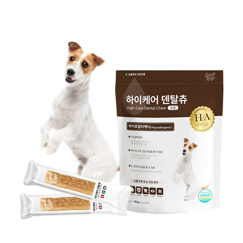 하이케어 덴탈츄 500달톤 가수분해 식이알러지 기능성 눈건강, 150g, 3개 - 상세 이미지 2