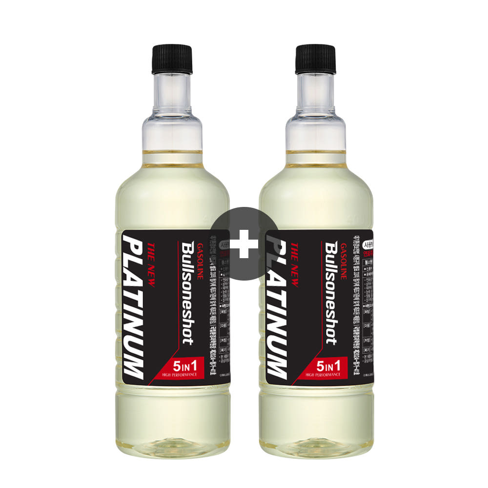 Bullsone공식몰 5in1 불스원샷 THE NEW 플래티넘 연료첨가제 500ml 휘발유