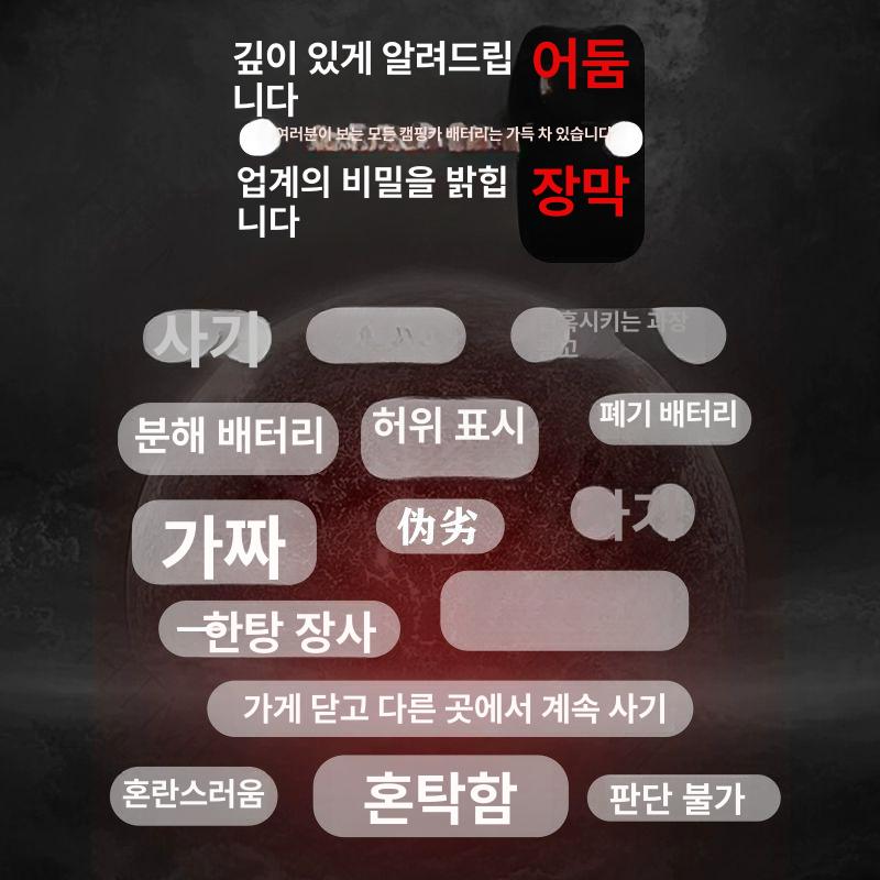 차박 파워뱅크 캠핑카 충전기 밧데리 리튬 배터리 카라반 12V 80Ah - 상세 이미지 3