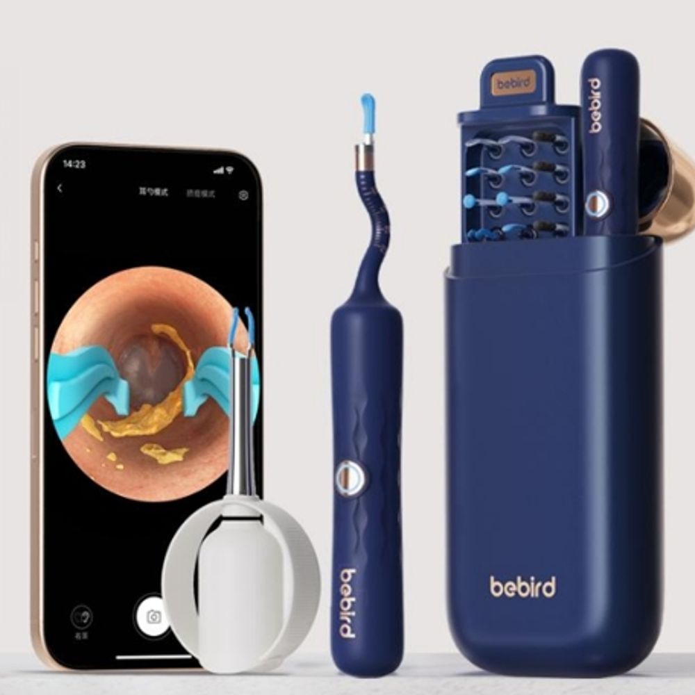 비버드 귀이개 bebird plus 3 D37R 귀파개 귀지제거 A. 비버드3플러스블루 - 상품 이미지