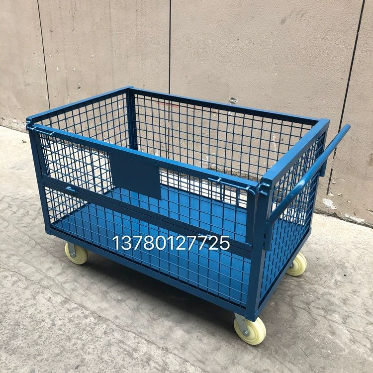 자재 적재함 철제 보관함 고철통 인양함 현장 적재 박스 1200 x 1000x890 - 상세 이미지 4