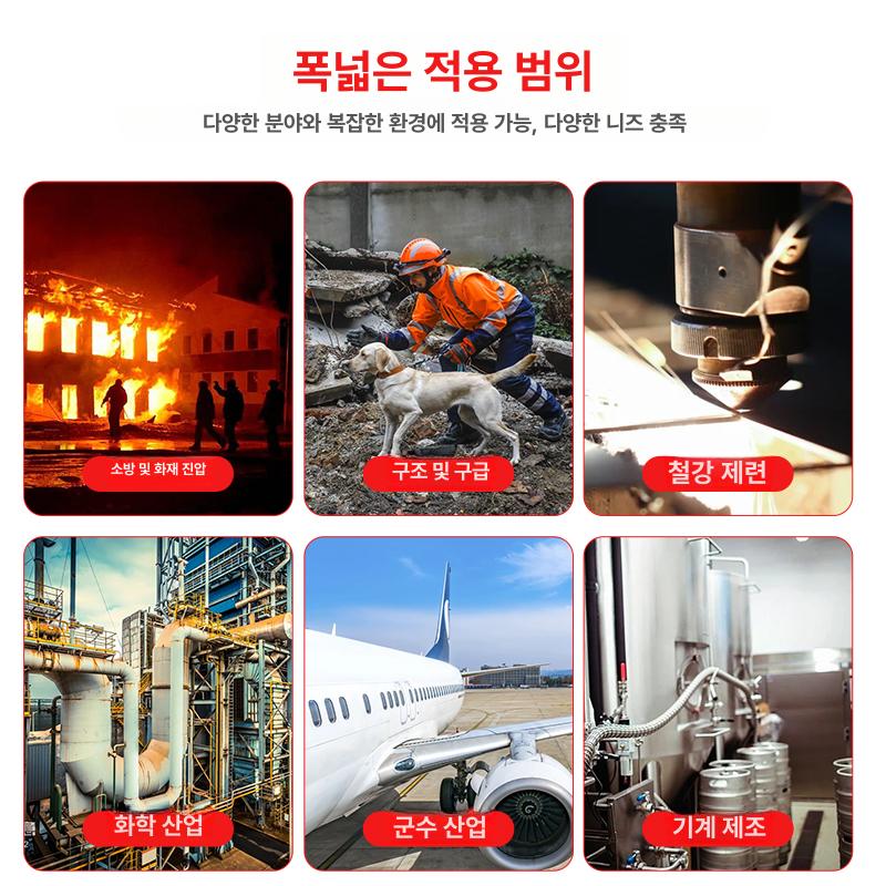 안전 장갑 특수 프리사이즈 극저온 저온화상 방지 방수 소방 장갑 17 3C인증 프리사이즈 - 상세 이미지 4