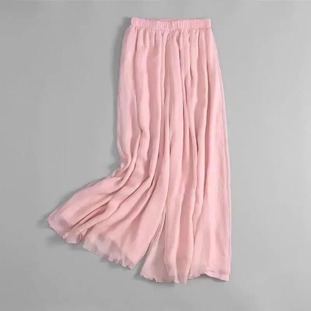 한국무용 A. 흰색 크롭 팬츠 길이 88cm, A. M은 80~100 야티를 추천합니다. - 상세 이미지 5