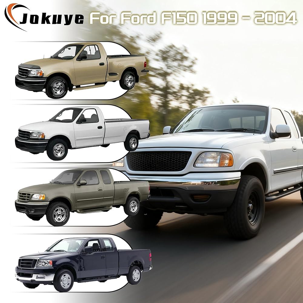 Jokuye 포드 F150 1999 2000 - 원단, 있는 프론트 없는 헤드레스트가 2002 솔리드 벤치 튼튼한 옥스포드 2003 몰드 콘솔이 2004용 그레이 시트 프리미엄 - 상세 이미지 3