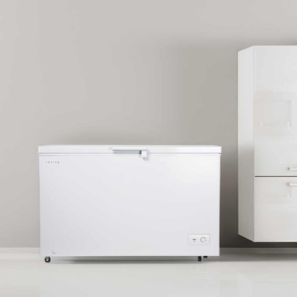 쿠잉 냉동고 FR-400CW 미니 소형 가정용 원룸 다목적 음쓰