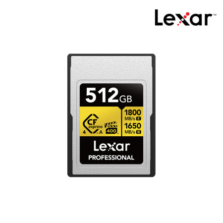 렉사 렉사 CFexpress Type A 4.0 골드 512GB VPG400 소니 메모리카드