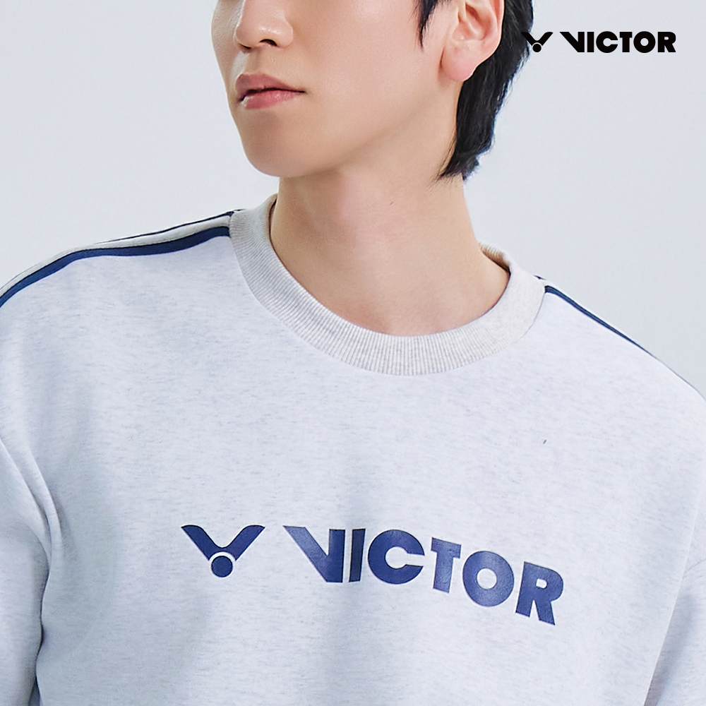 빅터 맨투맨 티셔츠 스웨트셔츠 남성 여성 오버핏 배드민턴 아울렛 이월 VT25ATL017U - 상세 이미지 3